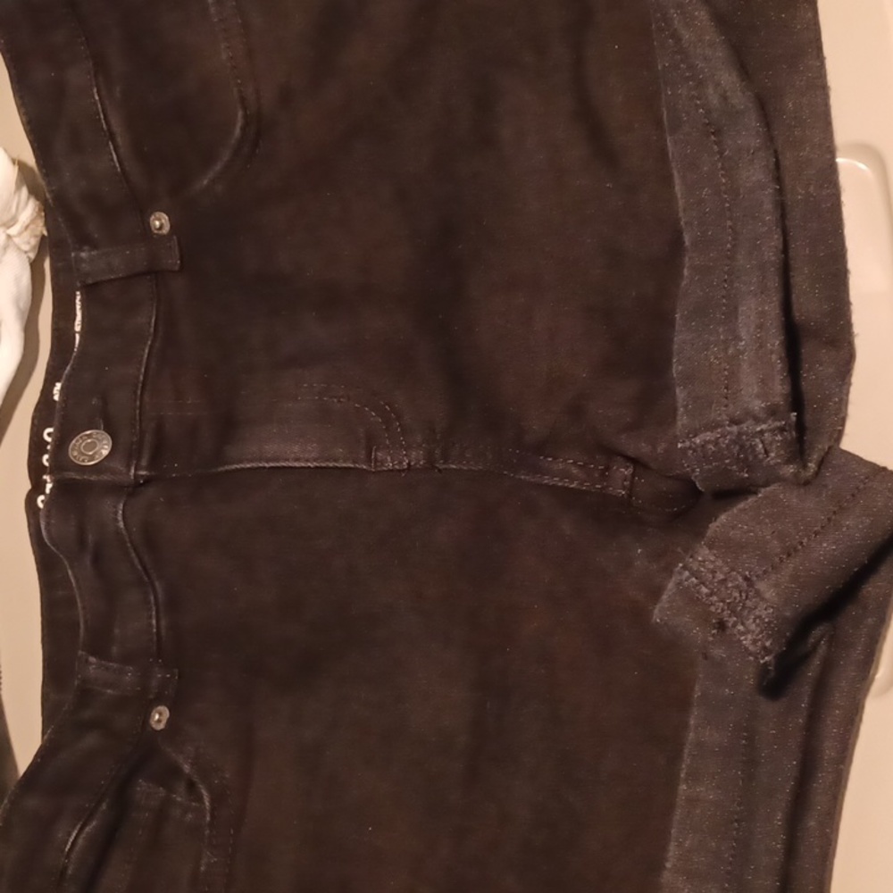 EUC Black Jean Short
